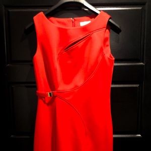 Calvin Klein Red Dress